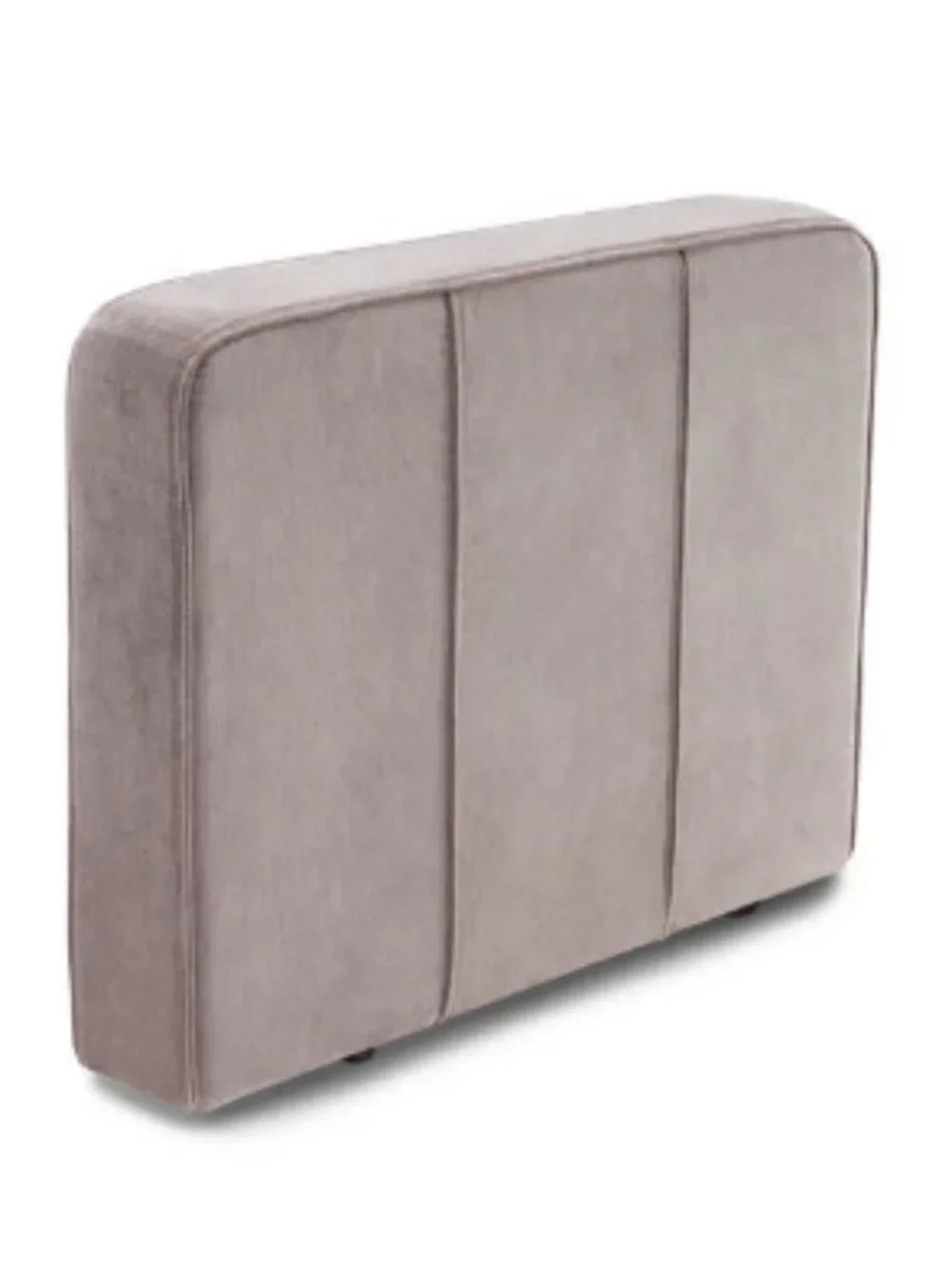 Lovesac Side Cover: Taupe Combed Chenille